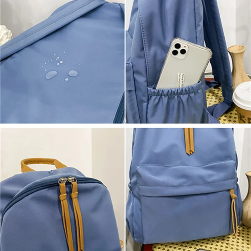 Kawaii 대용량 올매치 배낭, 간단한 보관 가방, 학교 사무용품, 귀여운 문구, 한국어 버전