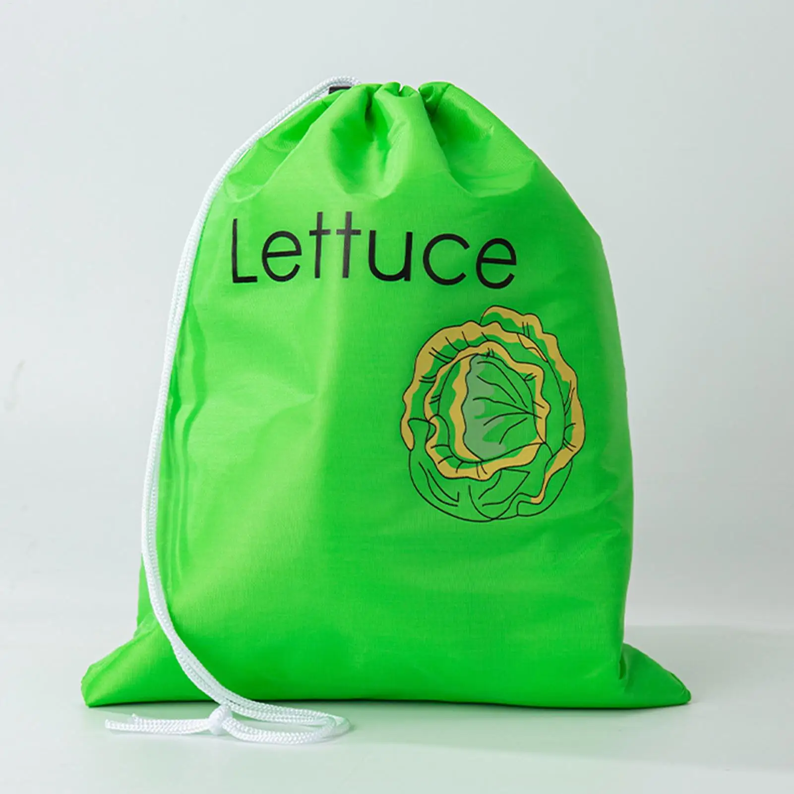 1pcs Fruit Vegetables Storage Bag Insulated Shockproof Fresh Keeping Drawstring Pouch for Lettuce Banana Preserve Organizer
