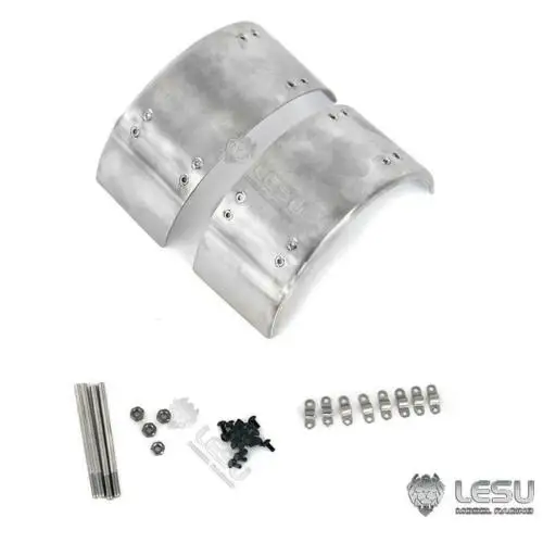 

LESU 1/14 Металл брызговик для RC грузовик Трактор Модель самосвал трейлер DIY тамияя модель запасные части TH17197