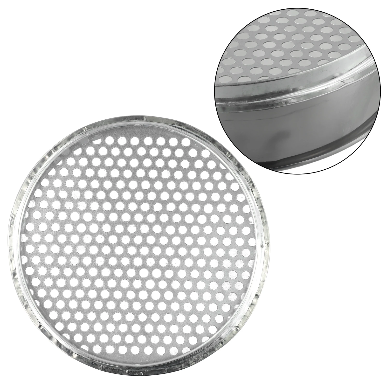 6/7mm Garden Plants Soil Sieve Stainless Steel Mesh Soil Sieve Strainer For Fruit Vegetable Plant Planting Gardening Tools 6