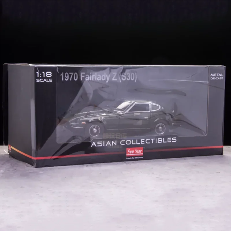 Scale 1/18 Alloy Diecast Metal S30 Fairlady Z 240Z Blake Toy