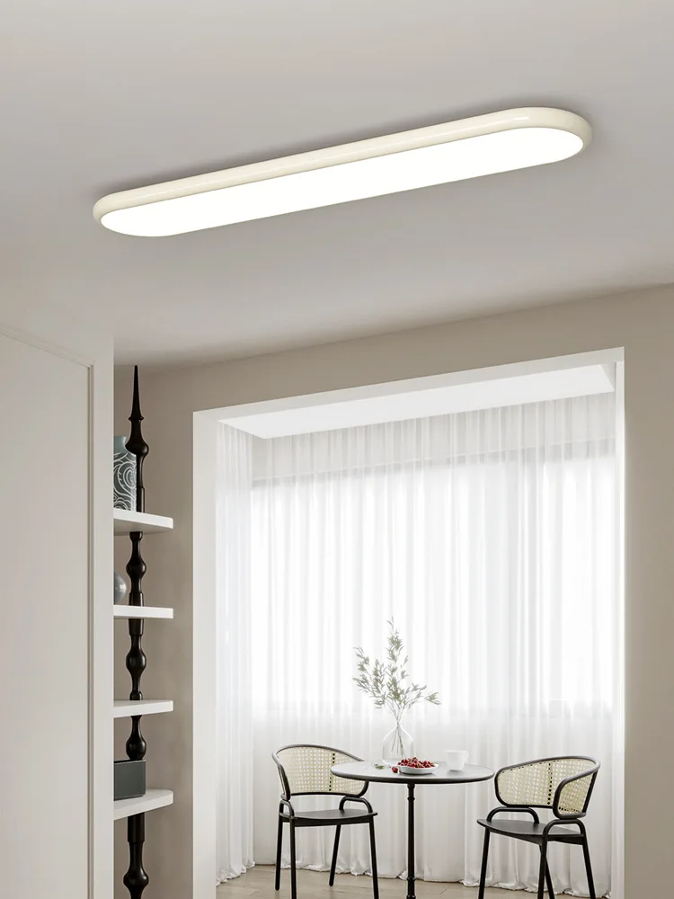 

Modern Simple Color Aluminum Acrylic LED Ceiling Lamp Corridor Entryway Aisle Balcony Dimming Lighting Fixture