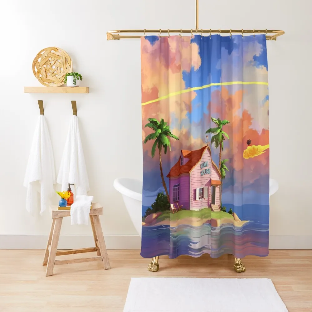 

Kame House Shower Curtain Shower For Bathroom Bathroom Showers Cover Curtain