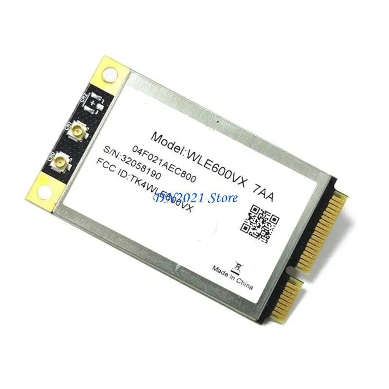 F3KE WLE600VX 산업 네트워킹 어댑터 WiFi 카드 QCA9882 1200M 2.4GHZ+5GHz