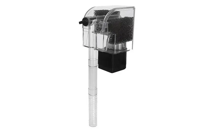 

Mini Aquarium Filter 3 In 1 Small Filter For Fish Tank Ultra-Quiet Betta Fish Turtle Tank Filter Mini Aquarium Hang-On Filter