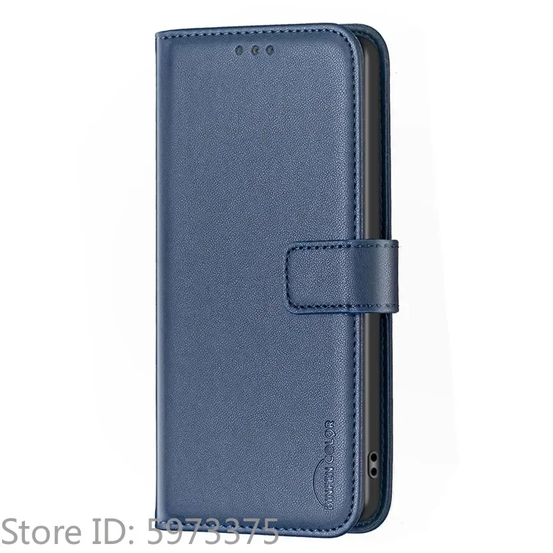 Elegant Leather Wallet Phone Case with Card Slot