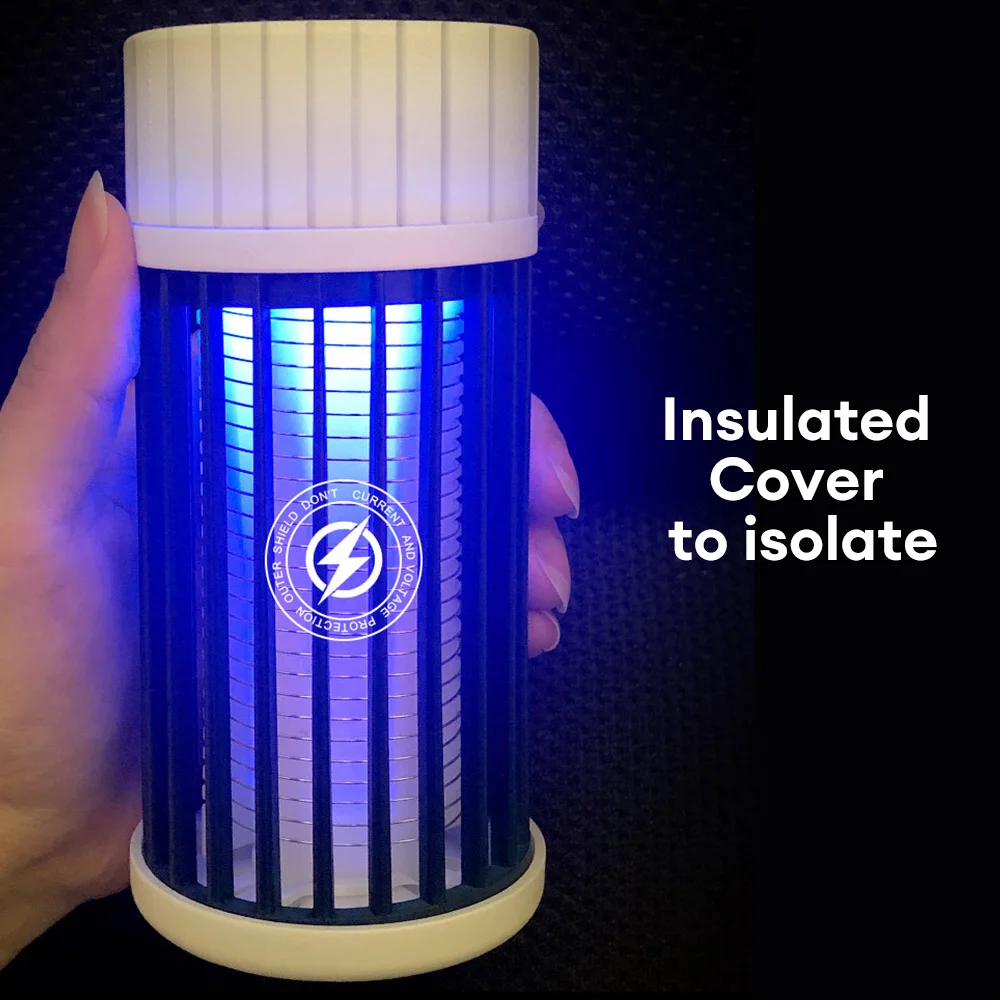 Electric Shock Mosquito Killer Lamp UV Light Anti Mosquito Trap Outdoor Camping Lighting USB Recharge Repellent Lights