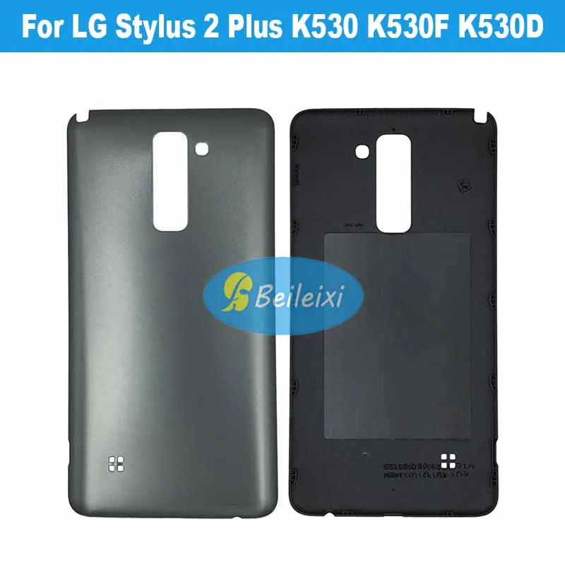 

For LG Stylus 2 Plus K530 K530F K530D K535T K535D K535N K550 K535 MS550 Battery Back Cover Door Housing Case Durable Back Cover