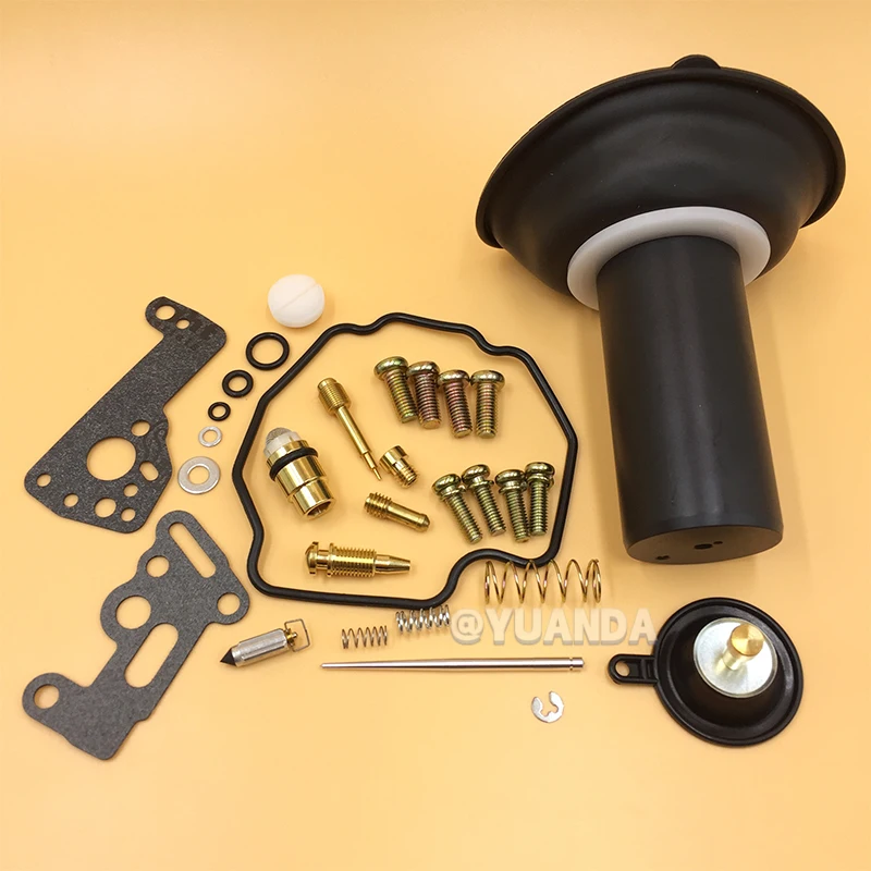 Motorcycle Carburetor Repair Kit For Yamaha Virago XV535 1990-2001 XV 535 float Plunger Diaphragm Gasket