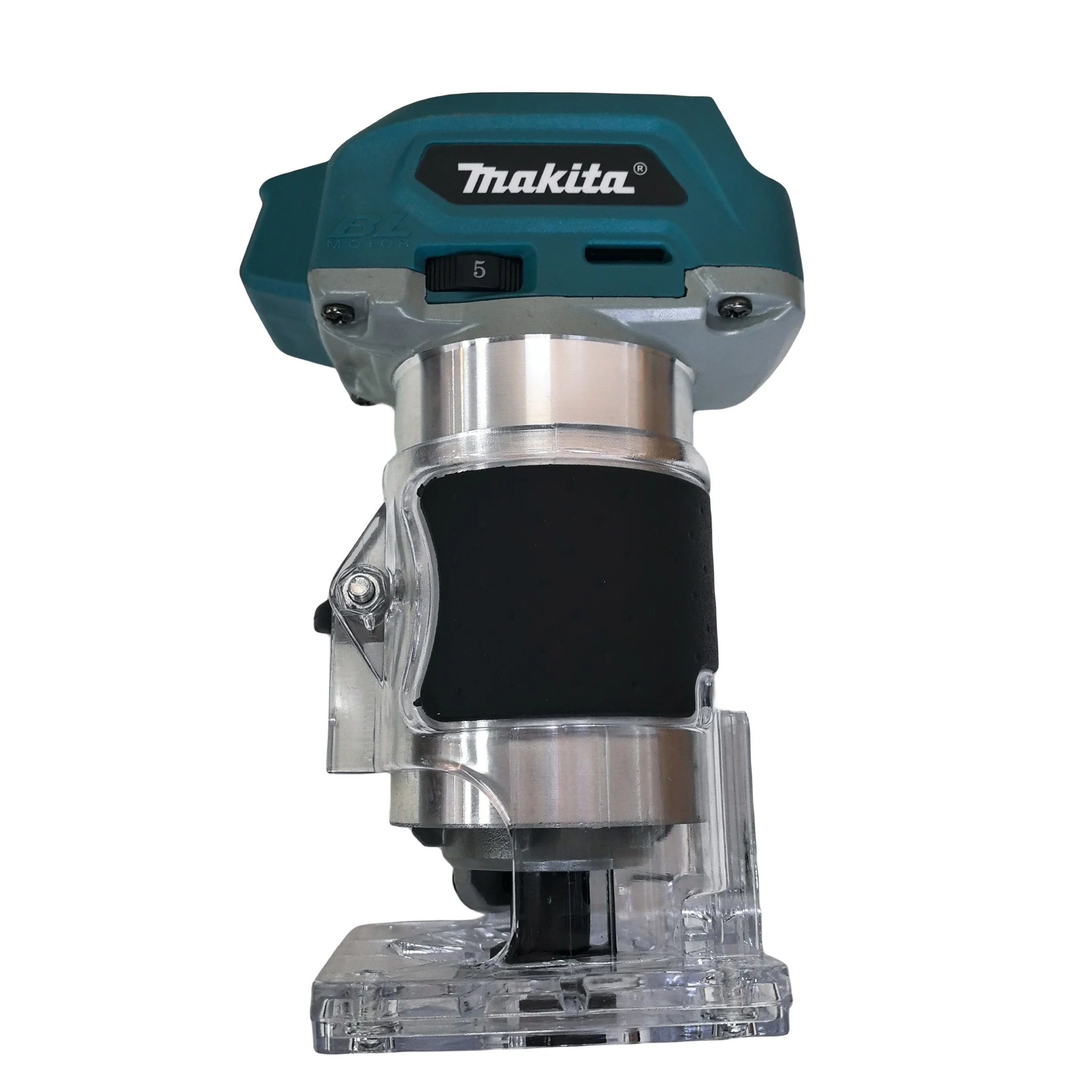 Makita 18v Electric Trimmer Hand Carving Wood Router Engraving 30000rpm Slotting Trimming Electric Trimmer Woodworking DR750 wood router