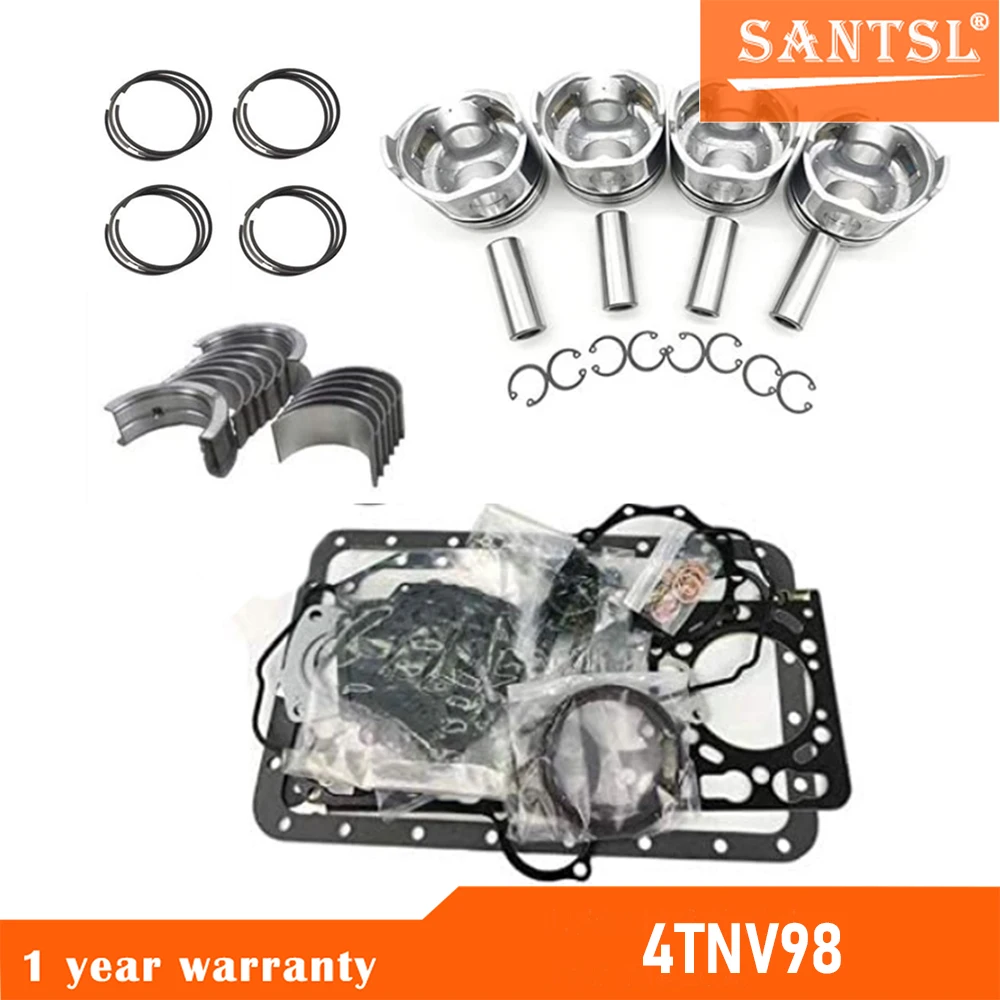 

Overhaul Rebuild Kit S4D98E-2 4TNV98 For KOMATSU CK30 Bobcat E80/60 Engine Auto Parts