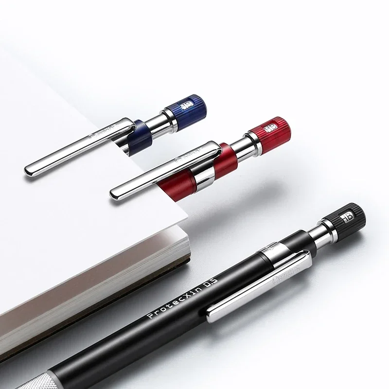 1pcs Japan KOKUYO Mechanical Pencil with Metal Rod Holding Pen 0.5