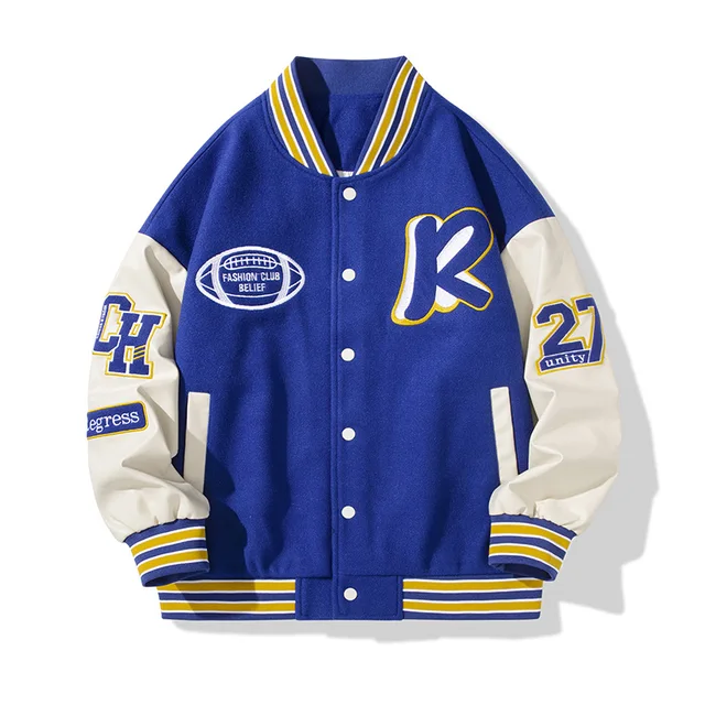 Embroidery Loose Graffiti Jacket 6