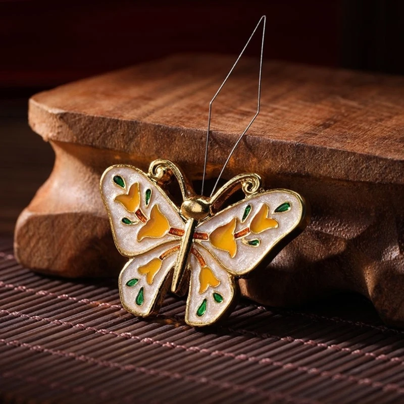 Leaf Needle Threader Butterfly Needle Threader Easy to Use for Sewing Machines Drop Shipping