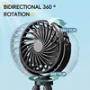 Mini Handheld Personal Portable Fan Car Seat Fan USB Student Bed Table with Flexible Tripod Clip Bicycle Treadmill Camping Trip 3