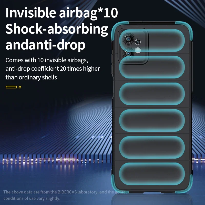 Enhanced Shockproof Silicone Back Case - Durable Protective Cover
