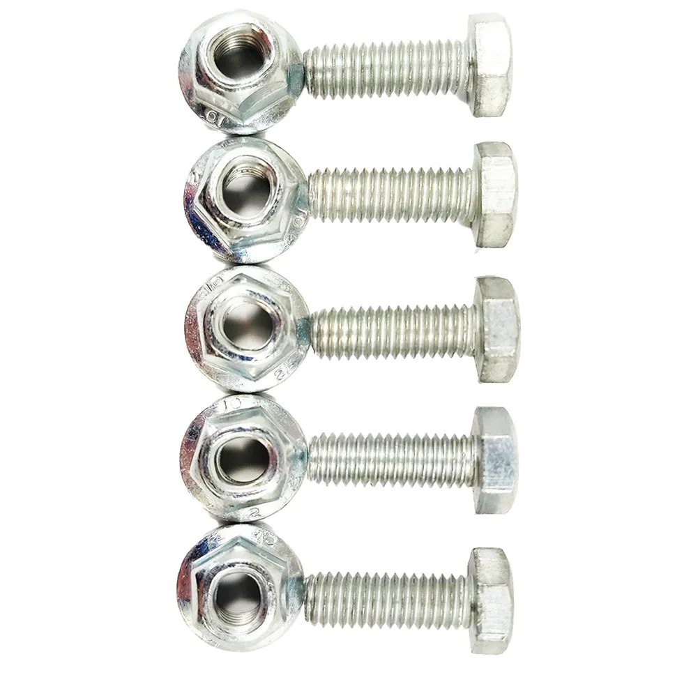 

5 Sets Bolts And Nuts For Honda Auger Shear Pin Set (5PK) Fits HSS724A HSS928A HSS1332A Lawn Mower Outdoor Garden Power Tools