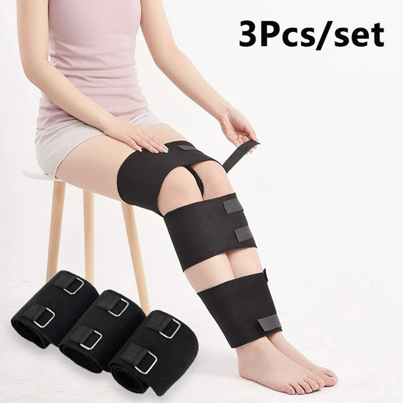 Legs Posture Corrector 3pcs/set Multi-functional Bow-legged Correction Bandage Belt Correction Belt For O-Type Legs X-type leg correction leggings