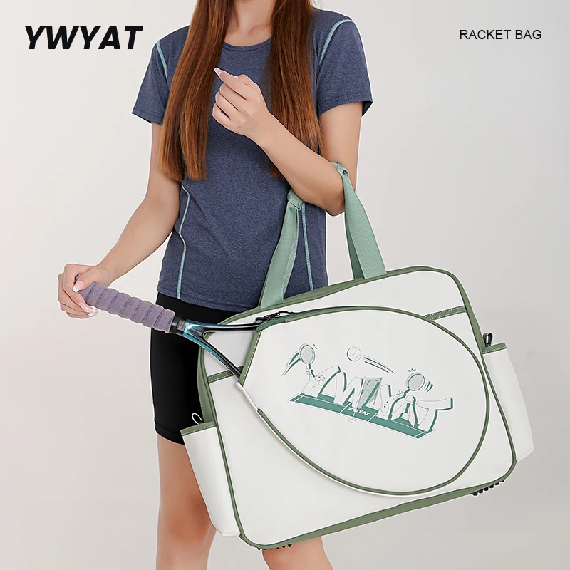 2024 Original Tennis Bag Badminton Bag Women's Adult Style One Shoulder Korean Fashion Version Men's Couples Sports Bags 2