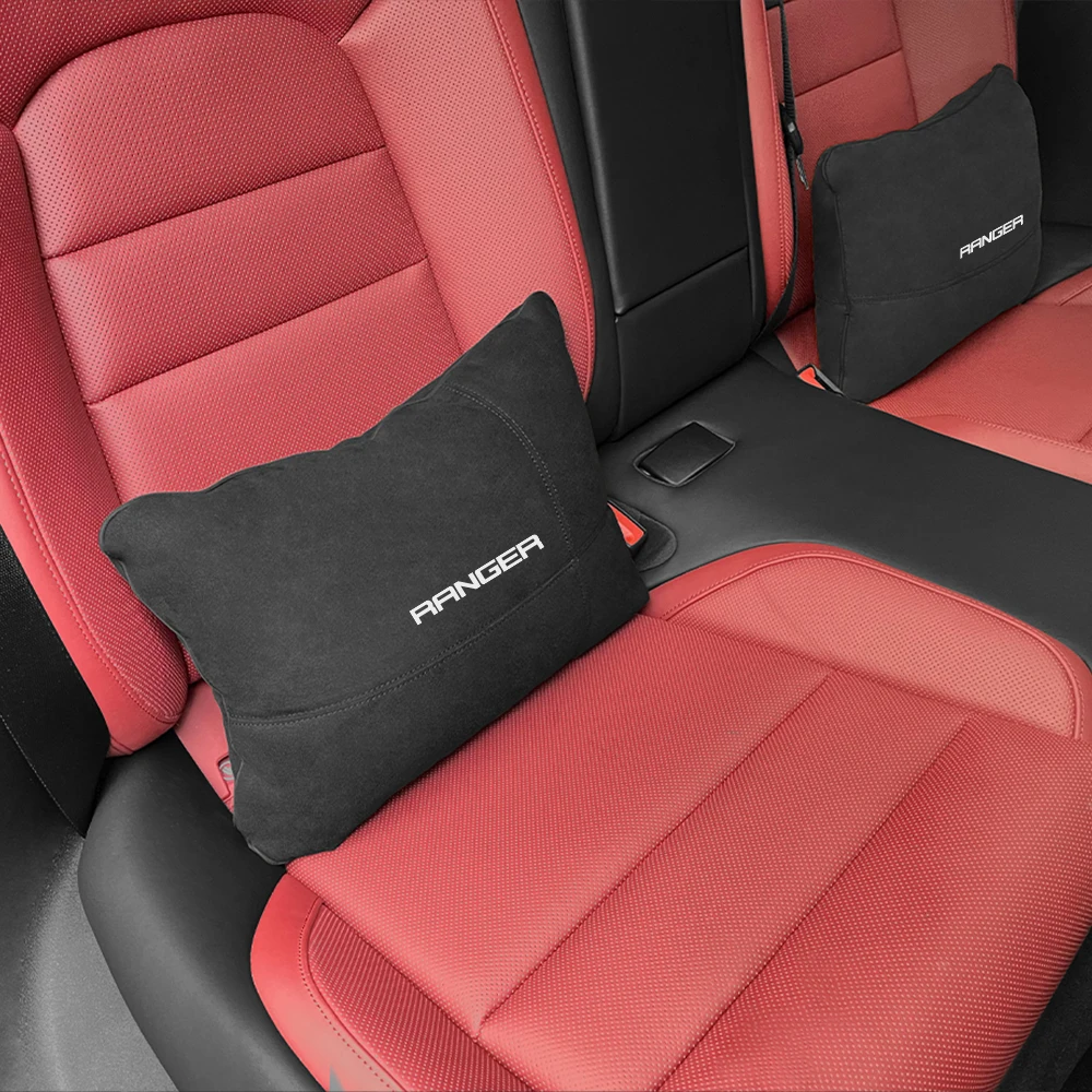 Car Lumbar Support Cushion Auto Accessories For Ford Ranger Raptor Wildtrak  2023 T6 XLT 2022 T7 T8 2015 XLS XL 4X4 2012 2019