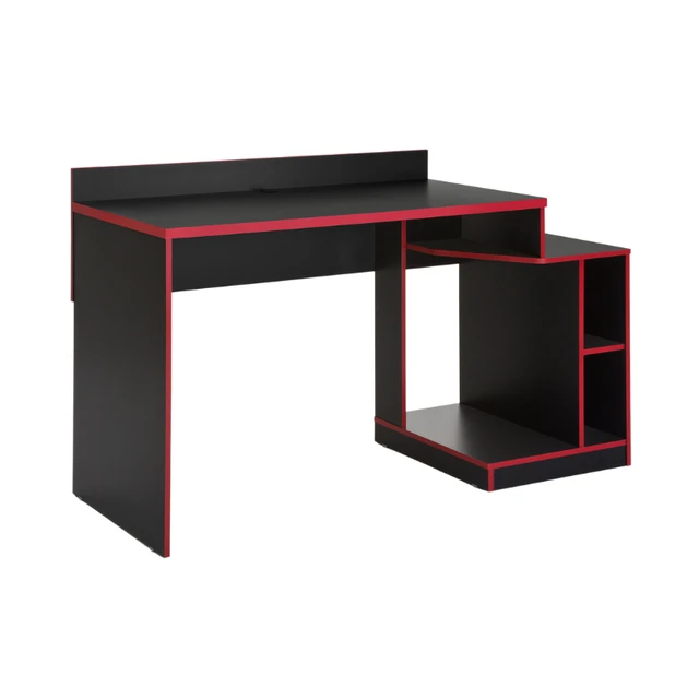 Mesa Gaming PLAY Color Negro y Rojo 136x86x56 cm. Mesa Gaming, Mesa  Escritorio Ordenador, Escritorio Gamer, Escritorio Industrial, Escritorio  Juvenil