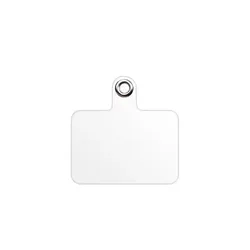 Universal Stainless Steel Rotatable Phone Lanyard - Detachable Anti - Lost Safety Tether (1 transparent)