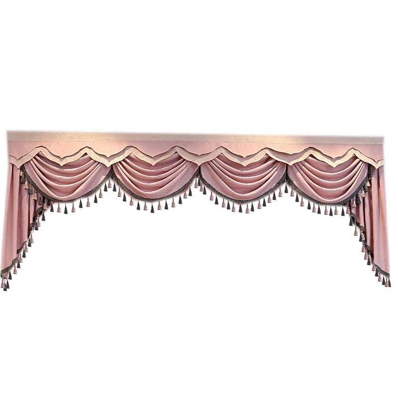 High-end מותאם אישית בשימוש על גבי וילונות מותאם אישית לכל גודל וילונות חלון אלגנטי עבור סלון חדר שינה