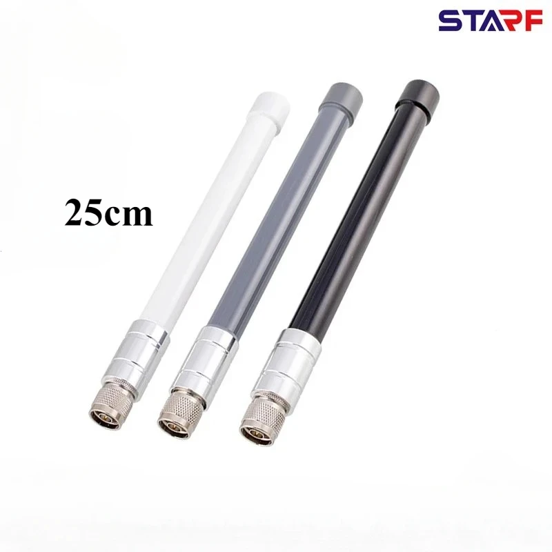 Outdoor 868/915MHz Fiberglass Lora Antenna Amplifier Long Range Signal Booster N-Male 25cm for Helium Nebra Bobcat Miner