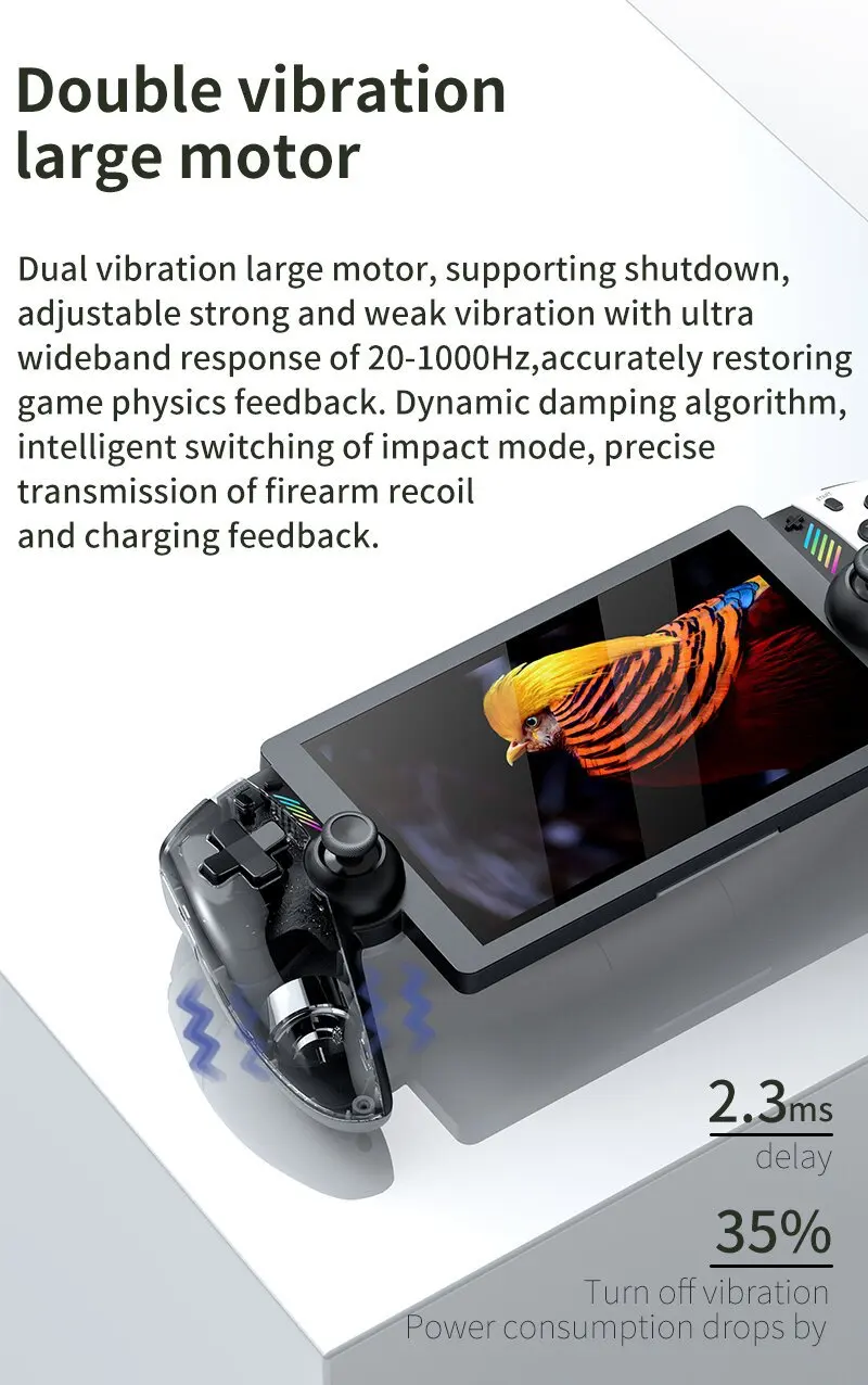 Retro Handheld Game Console With 7 Inch Lcd Hd Screen And Emulators_voghion.com