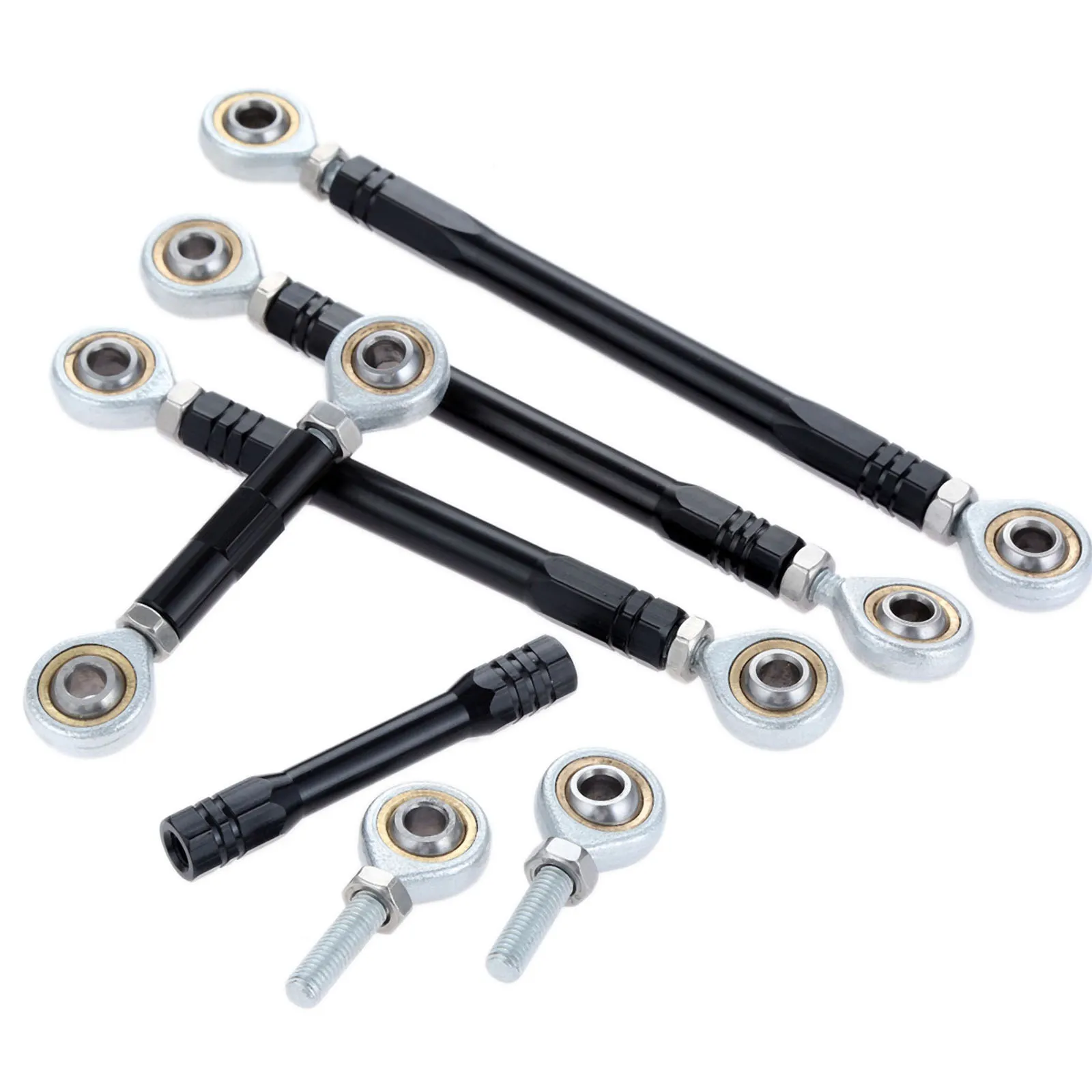 Motorcycle Accessories Motorcycle Foot Pedals Motorcycle Footrests Motorcycle Shift Rod CNC Aluminum Footrest Foot Pegs Rearset Gear Shift Shifter Rod 40-280mm