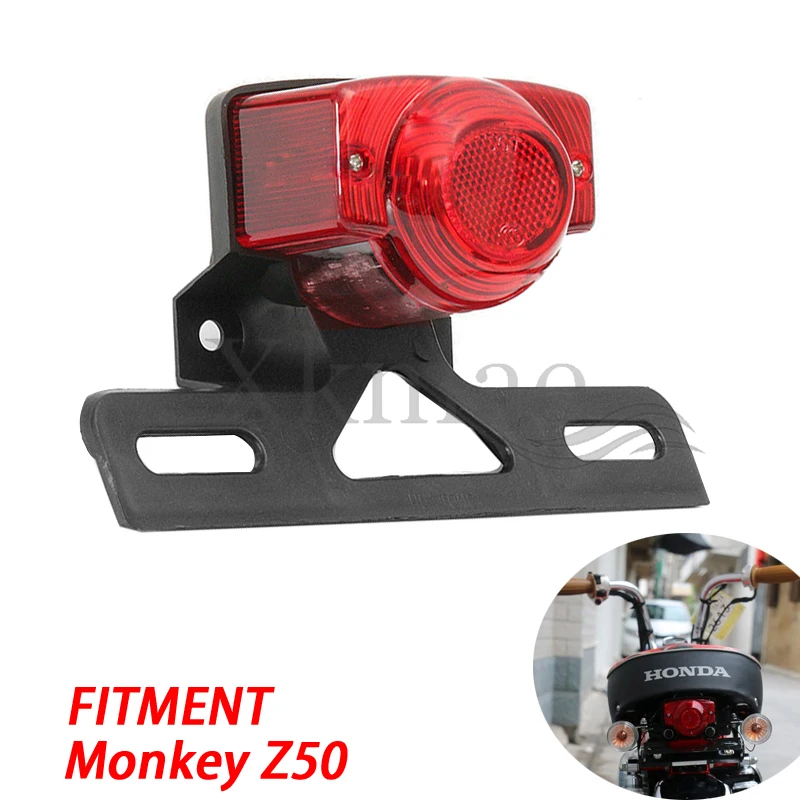 Tail Light Motorcycle Rear Lamp For Honda Monkey Z50 Z50Jz Kdf Bike