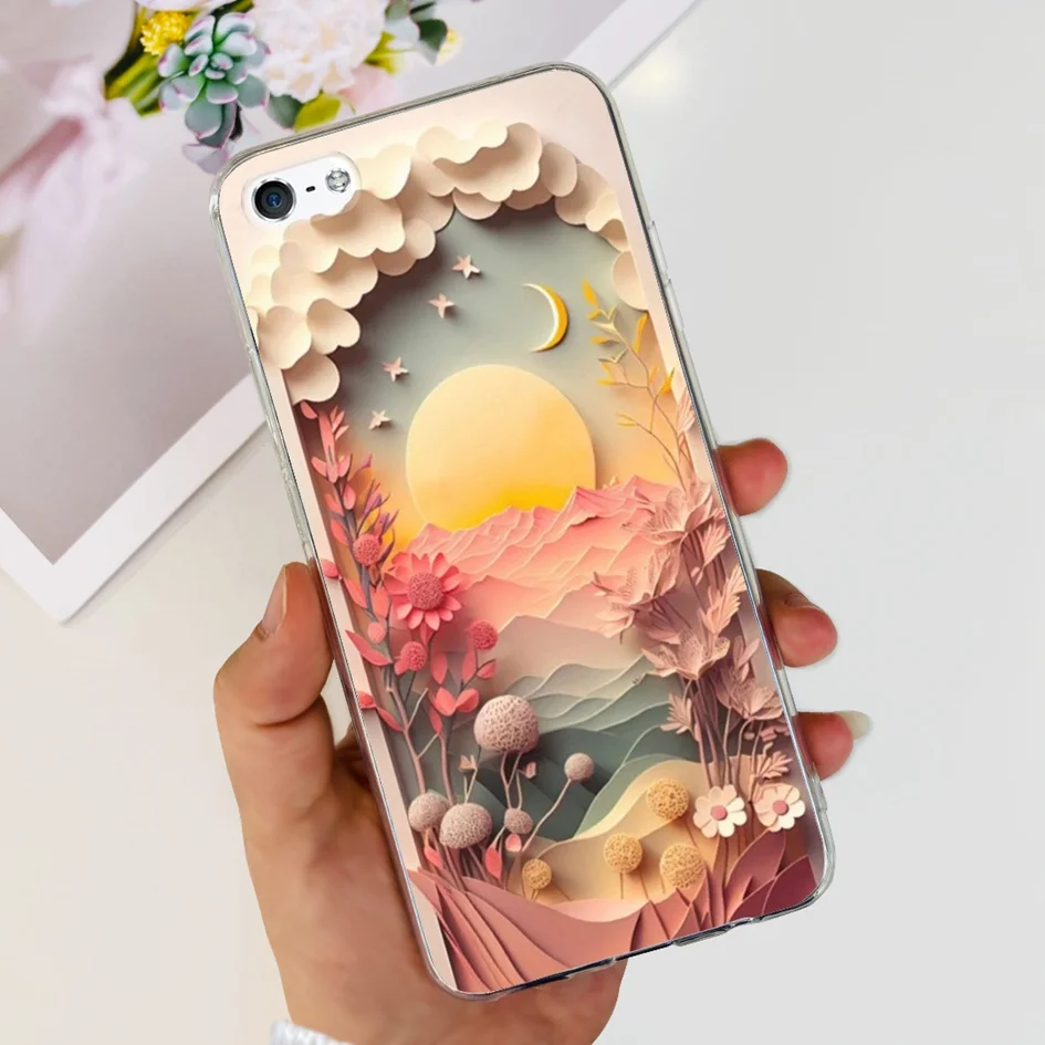 Astronaut Art Shockproof Soft TPU Phone Case