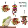 4PC Bird Toys Parrot Accessories Chewing Toys צעצועים Cage Hanging Christmas Articles Pour Animaux De Compagnie Vogel Speelgoed 4