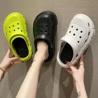 2024 Platform Sandals Summer Women Slippers 6cm Wedges Sandals Outdoor Clogs Thick Street Beach Slide Flip Flops Garden Shoes 2