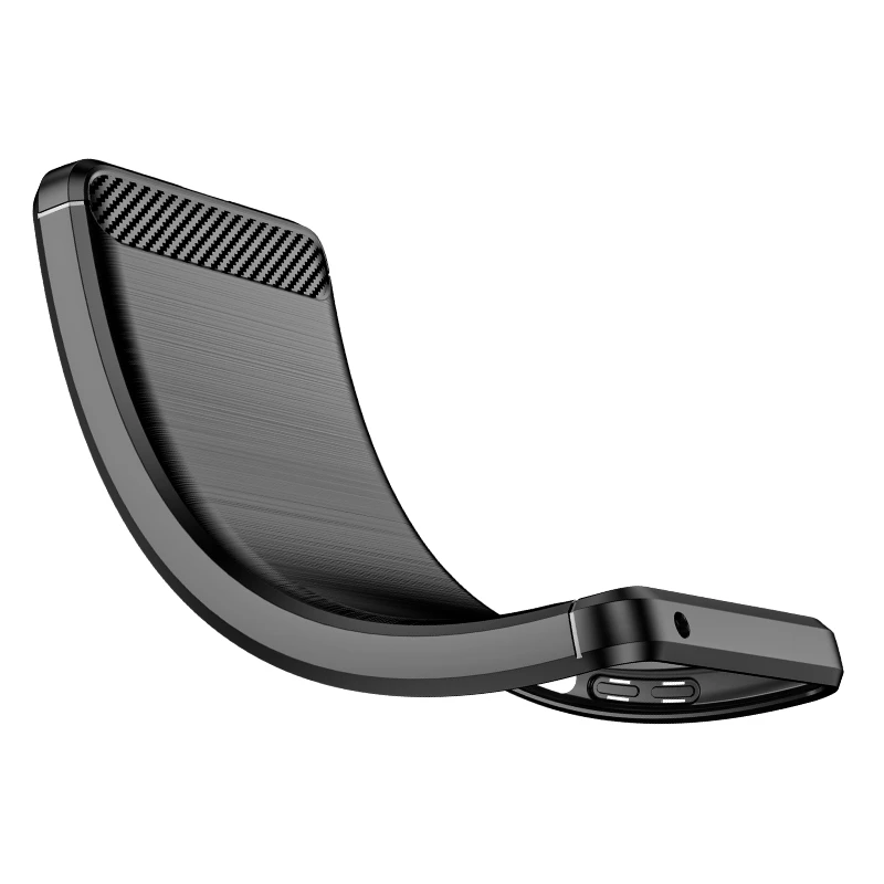 Silicon Carbon Fiber Protective Phone Case
