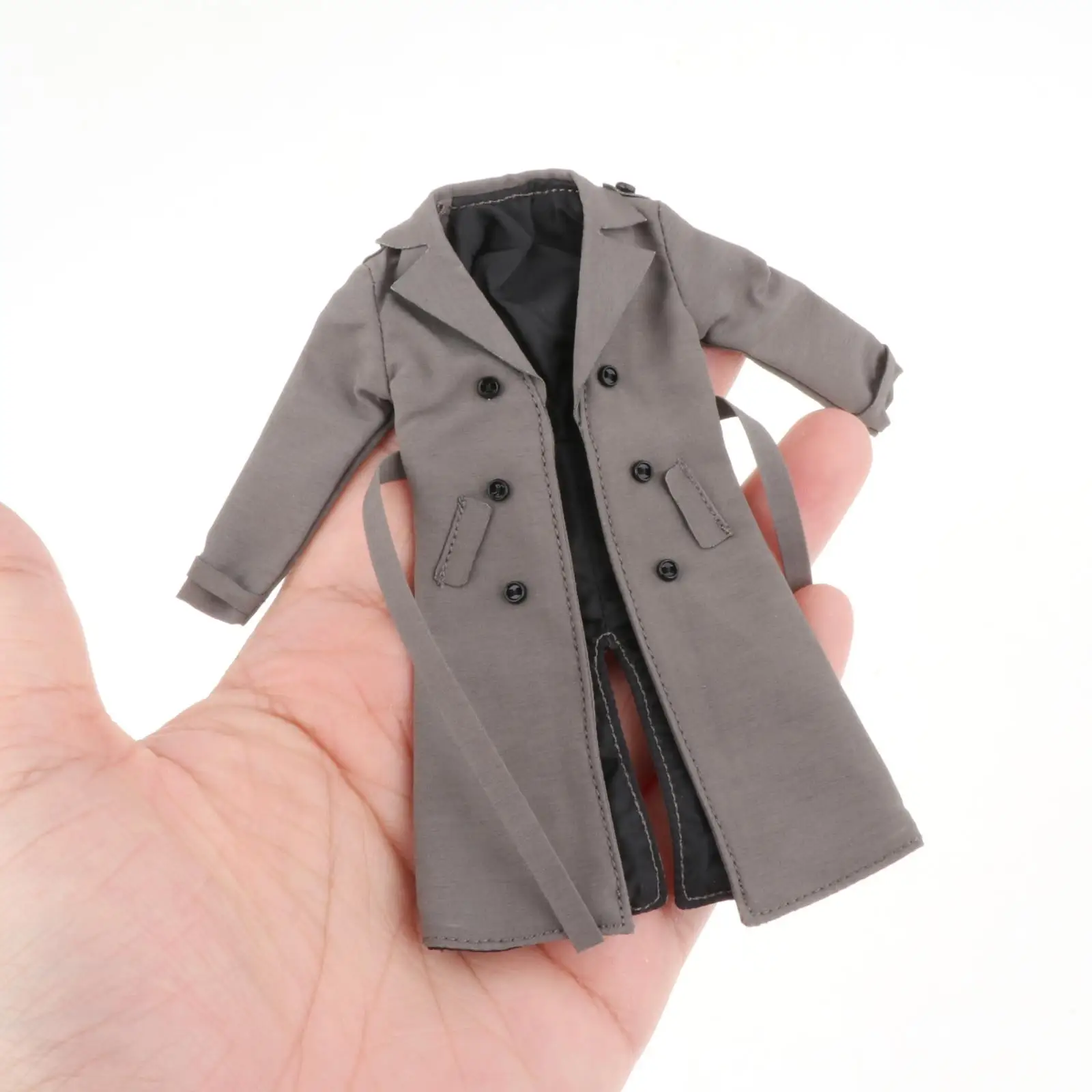 Giacca Da Baseball Nera Per Action Figure 1/12 – HiPlay – Vestiti Per Figure 6 Pollici - 5