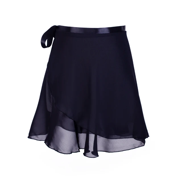 Adult chiffon ballet tutu dance skirt female girls gymnastics wrap skirt training ballet skirts falskirts ballet ballet dance fa 2