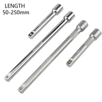 1pcs 1/4" 3/8" 1/2" Socket Ratchet Wrench Extension Bar 360 Degree Extension Bar Set Auto Repair Socket Extender Quick Release 1
