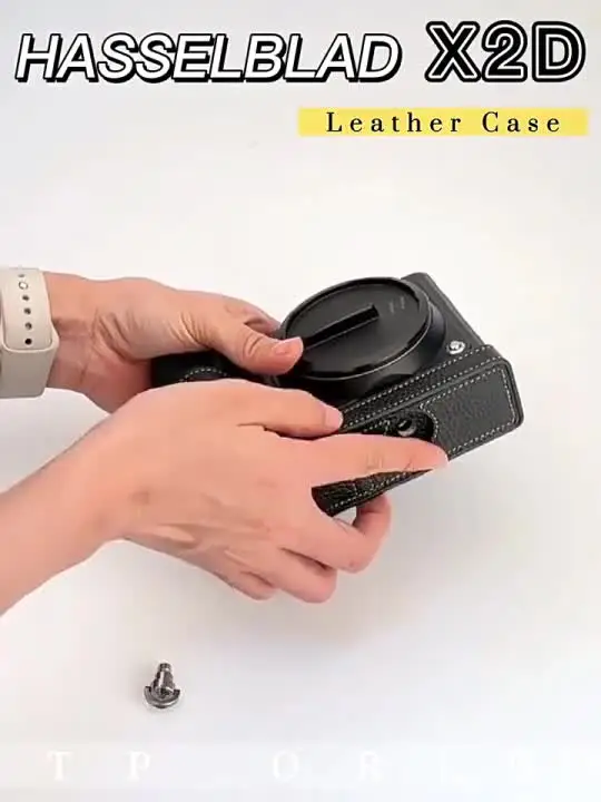 Hasselblad 本革レザー カメラケース Amazon.co.jp: Hasselblad X2D用ハンドメイド本革カメラハーフ
