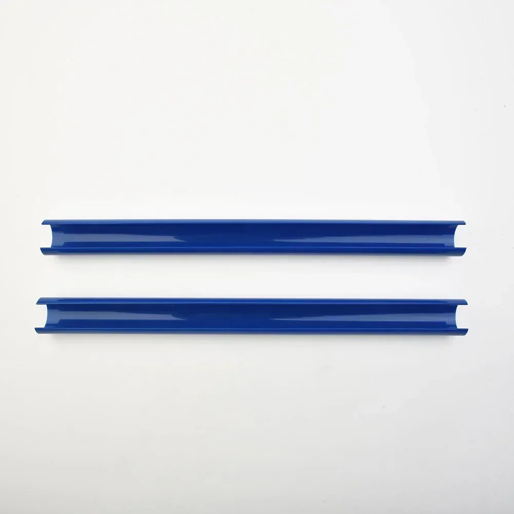 2Pcs Front Grille Cover Frame Trim Strips Support Grill Bar V Brace Wrap For BMW F30 F31 F32 F33 F34 F35 Blue Decorations Strips