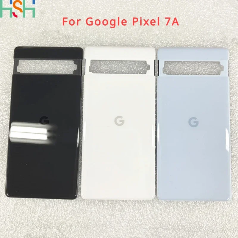 

For Google Pixel 7A Battery Cover Door Back Housing Rear Case For Google Pixel 7a Back Battery Door With Camera Glass