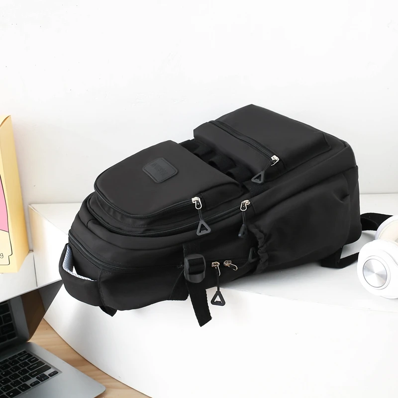 Teenage Girls Multi Pockets New Kawaii Backpack New Fashion High School Girls Backpack School Bags Waterproof College Backpack