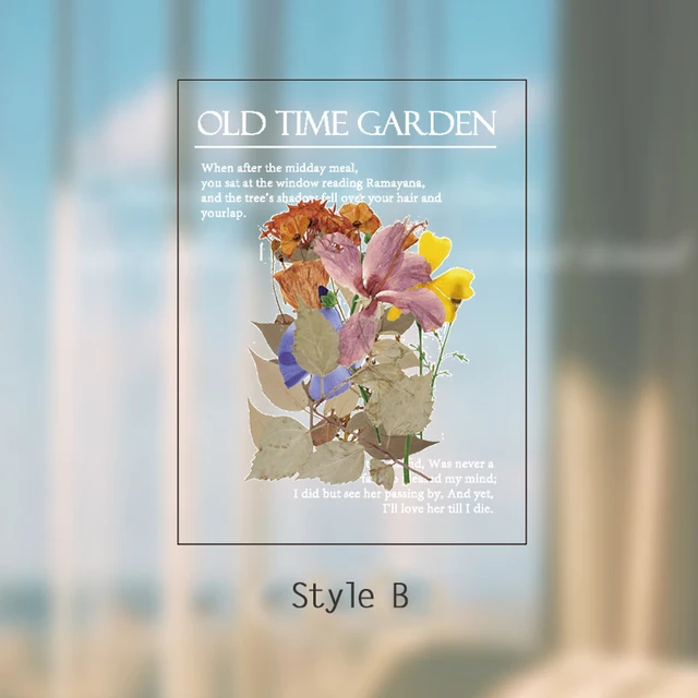 Mr.paper 40 Pcs 6 Designs Butterfly Deco Diary Sticker Scrapbooking Planner Decorative Label Stationery Decal Scooter Stationery B