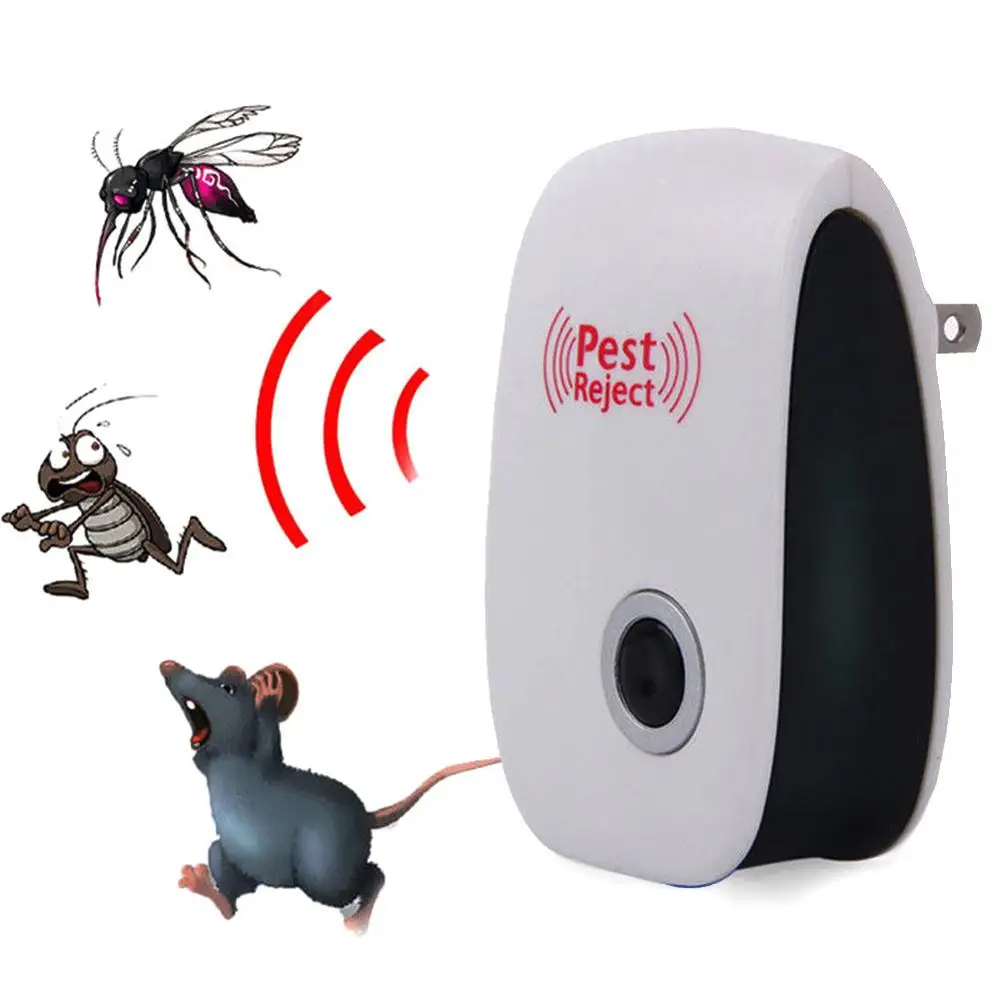 Ultrasonic Pest Reject Repeller Pest Control Electronic Anti Rodent Insect Repellent Mole Mouse Cockroach Mice Mosquito Killer