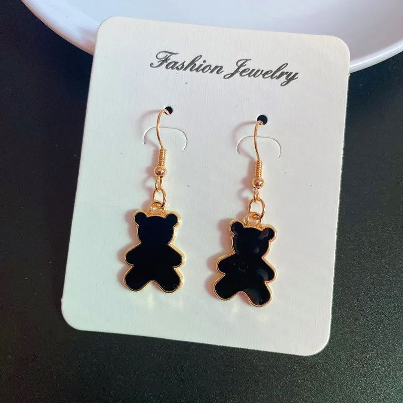 Black earrings