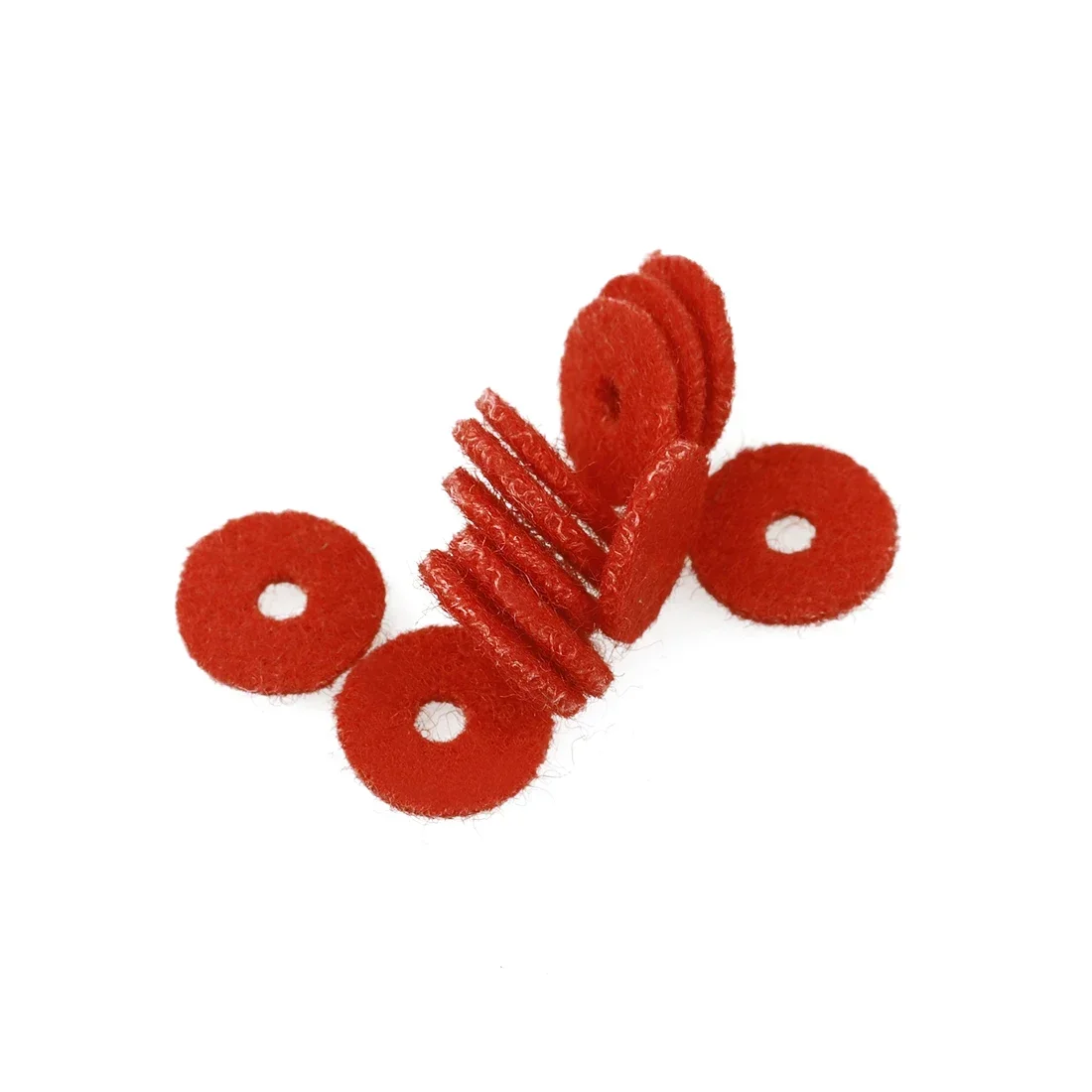 90 Stück Piano Tuning Tools Sets 1mm verdicken Filz Pad Kreis Unter leg scheiben Klavier Ersatzteile Tastatur Instrument Zubehör – Detail 1