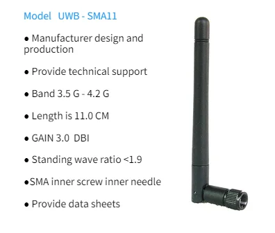 UWB rod antenna 11cm