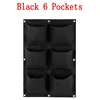 Black 6 Pockets