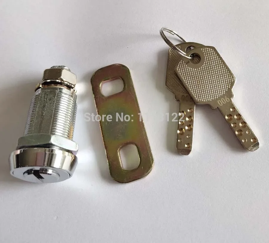 Lot De 5 13-27,9 Cm (30 Mm) Cam Verrous À Clé Cabinet Tool Box Cabinet Serrures W-Cylindre Et