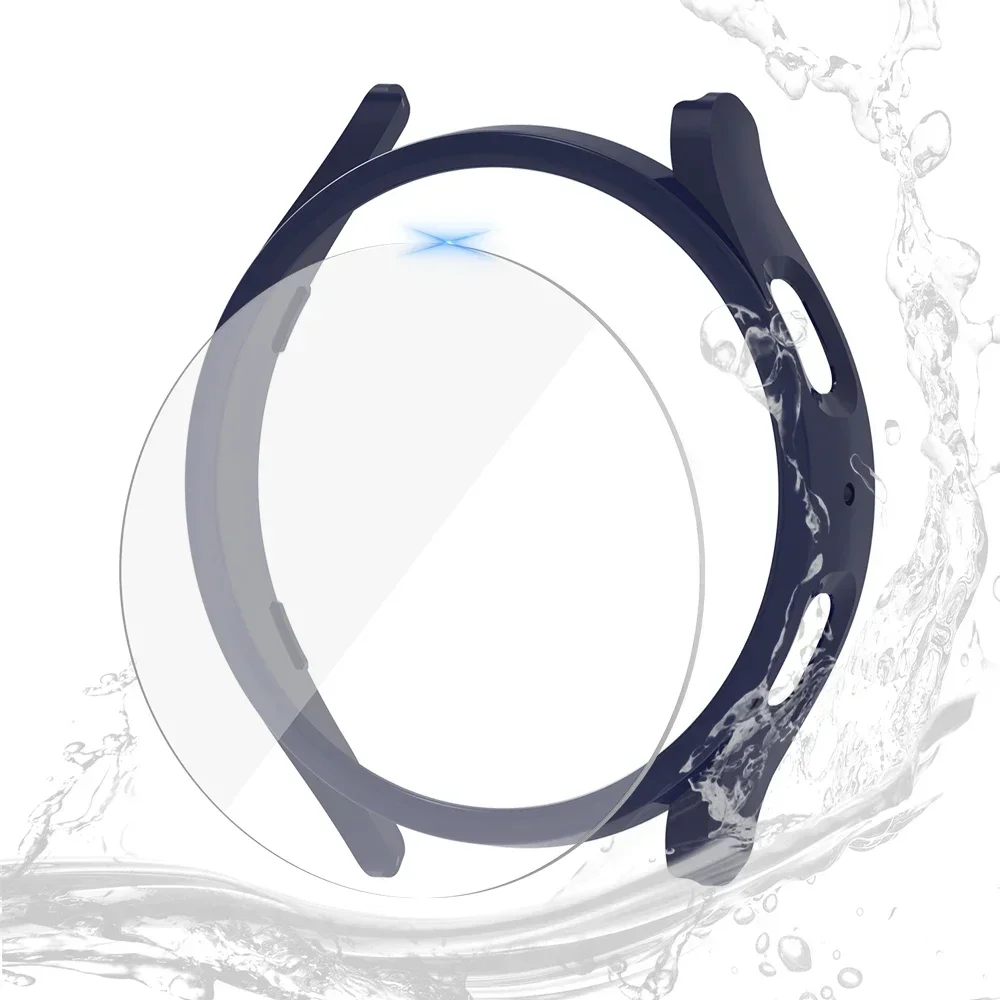 Durable Waterproof Protective Glass Case with Screen Protector